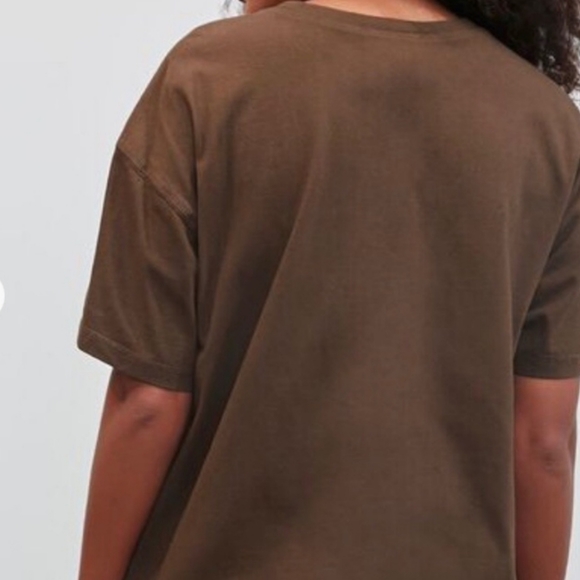 Panetone x Forever 21 | Brown Embroidered T Shirt - Picture 10 of 11